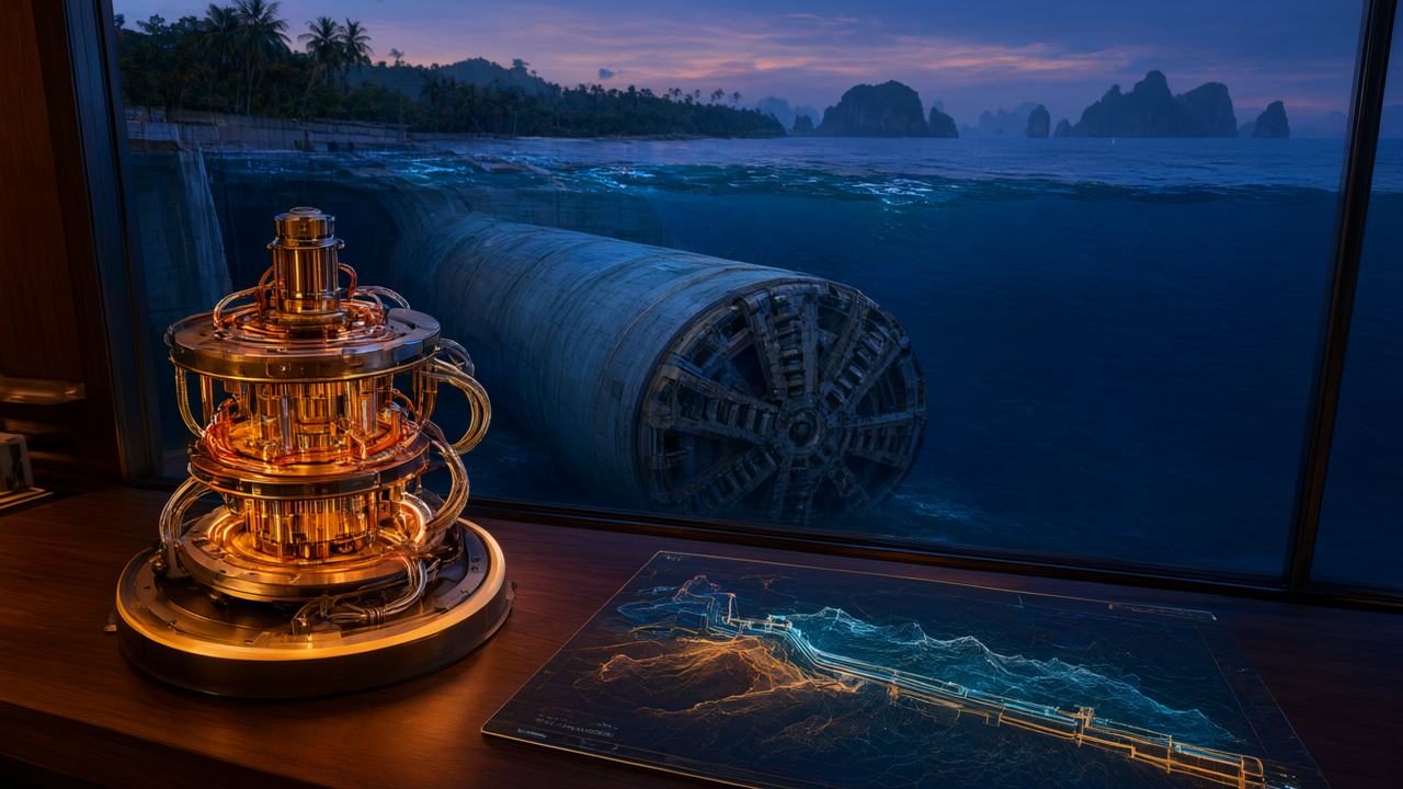 The Download: a useful quantum machine and a record-breaking subsea tunnel