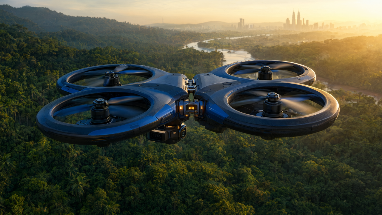 Two Birotors Make a Quadrotor: Why Modular Drones Matter for Malaysia