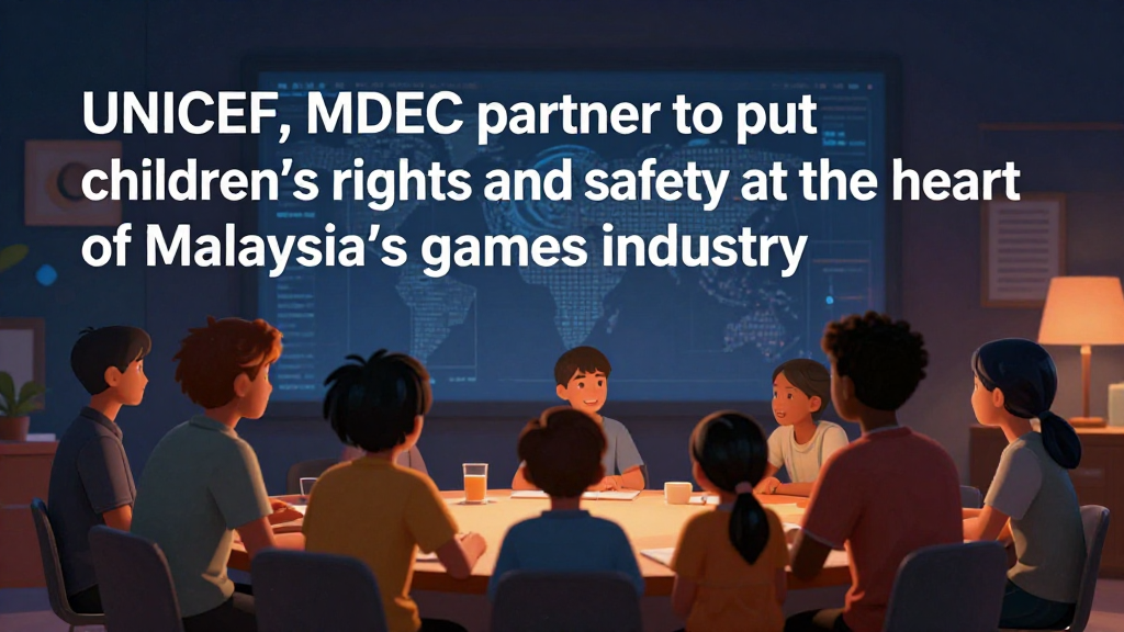 UNICEF, MDEC partner to put children’s rights and safety at the heart of Malaysia’s games industry