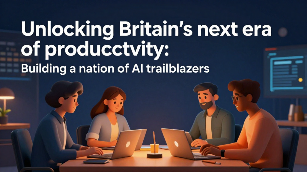 Unlocking Britain’s next era of productivity: Building a nation of AI trailblazers