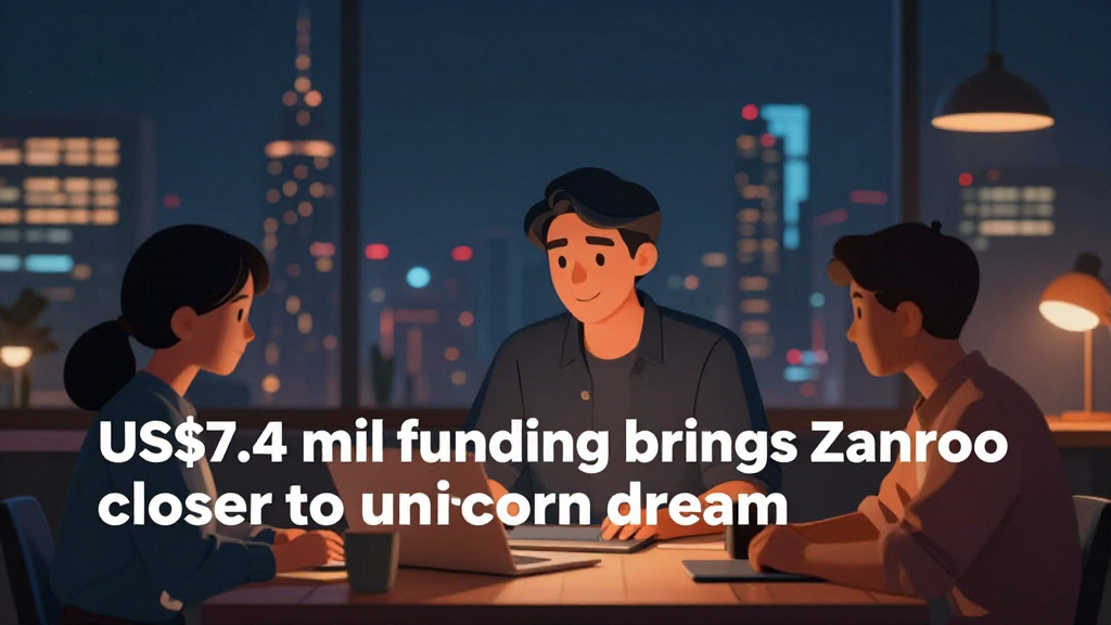 US$7.4 mil funding brings Zanroo closer to unicorn dream
