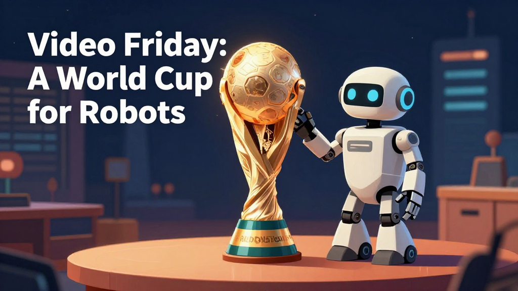 Video Friday: A World Cup for Robots