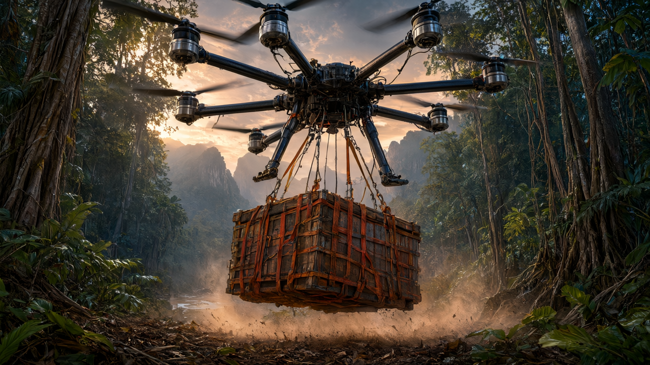 Video Friday: Drones Go Heavy in DARPA Lift Challenge