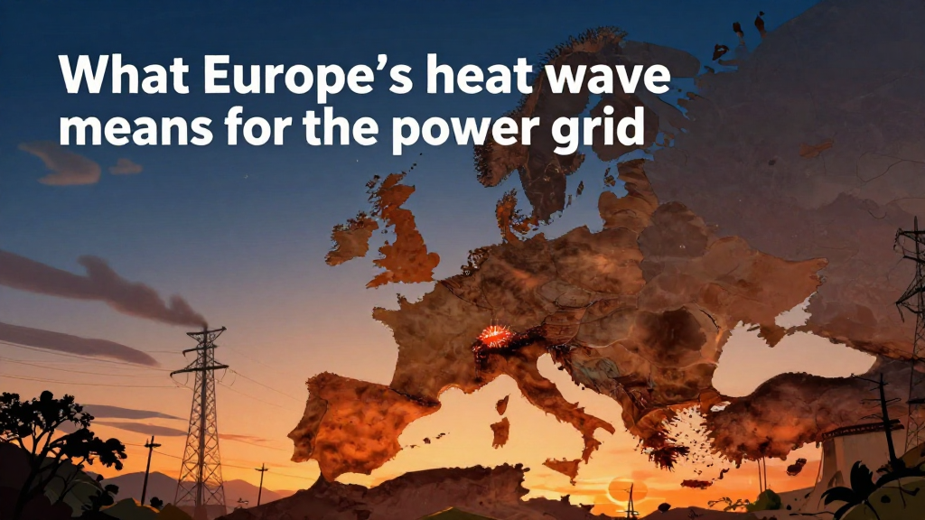 What Europe’s heat wave means for the power grid